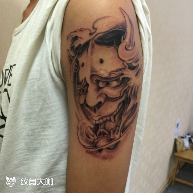 般若_纹身图案手稿图片_乐.乐的纹身作品集