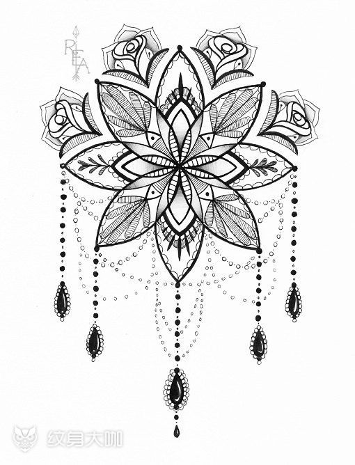 花纹 纹身图案 纹身作品