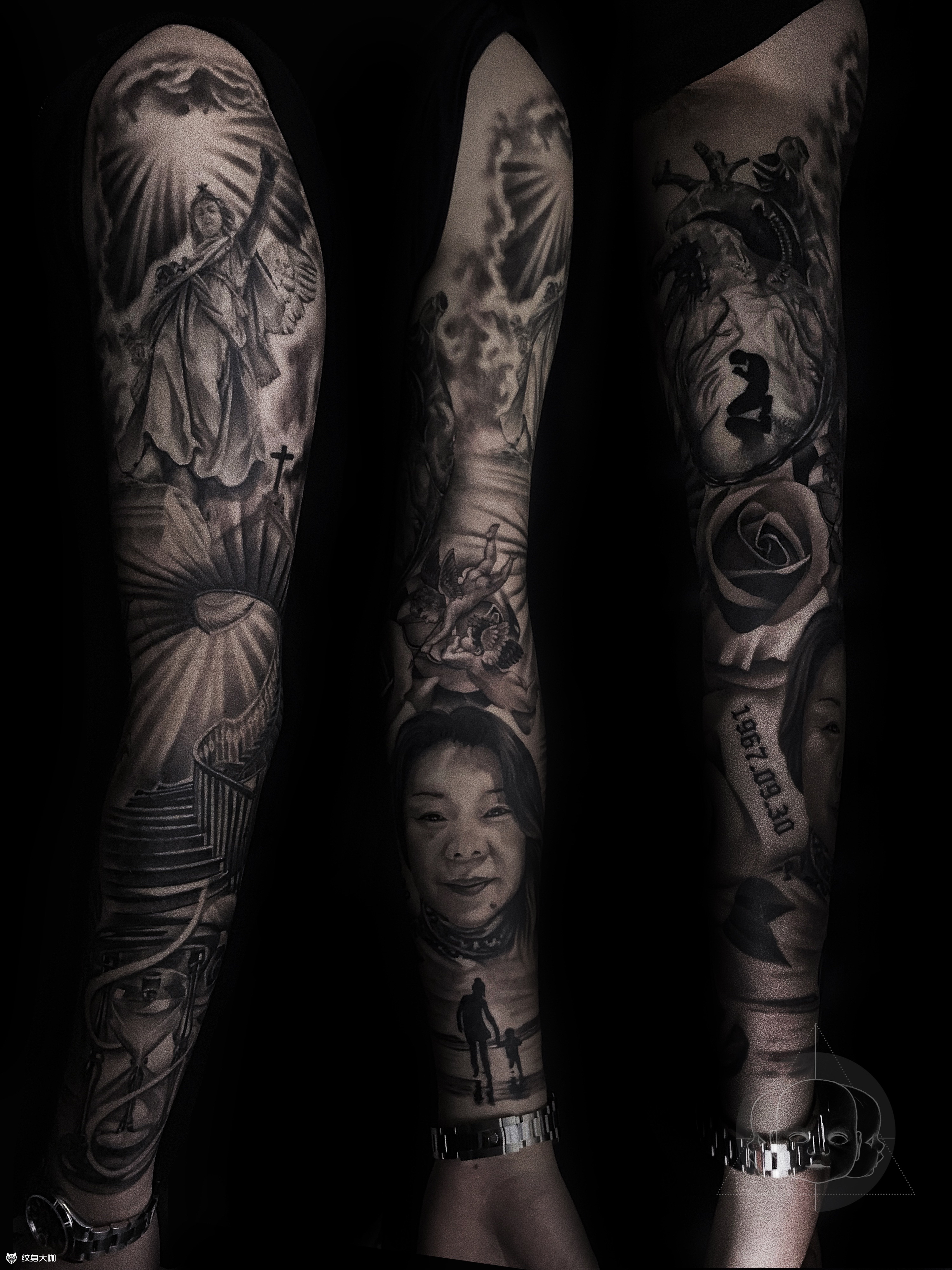 微信联系 ta的主页 简介:一纹身的 简介:一纹身的 写实花臂手臂欧美