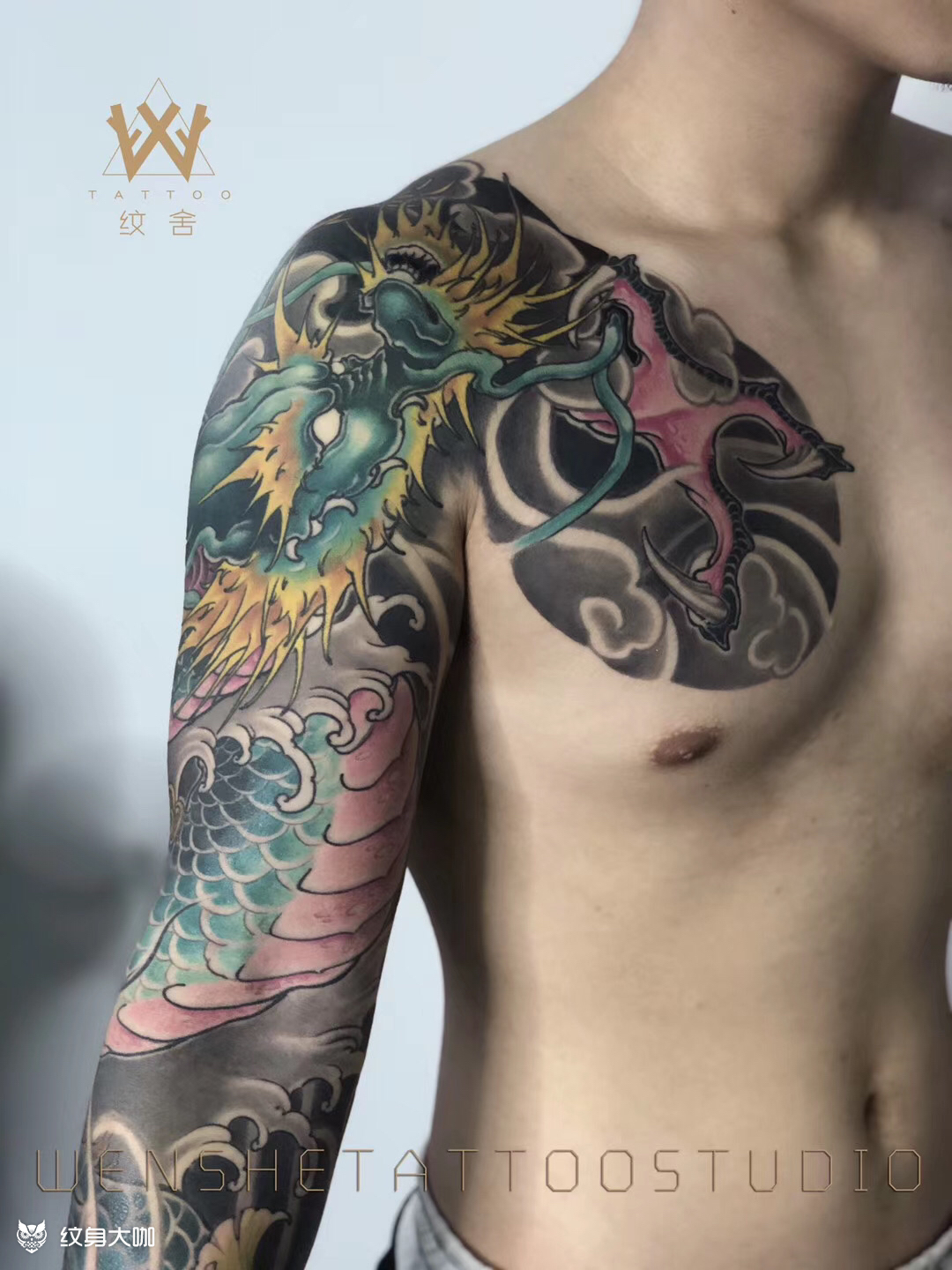 象神割线 #北京文身##刺青师大龙##刺青#|手工艺|其他手工艺|DragonTattoo大龙 - 原创作品 - 站酷 (ZCOOL)