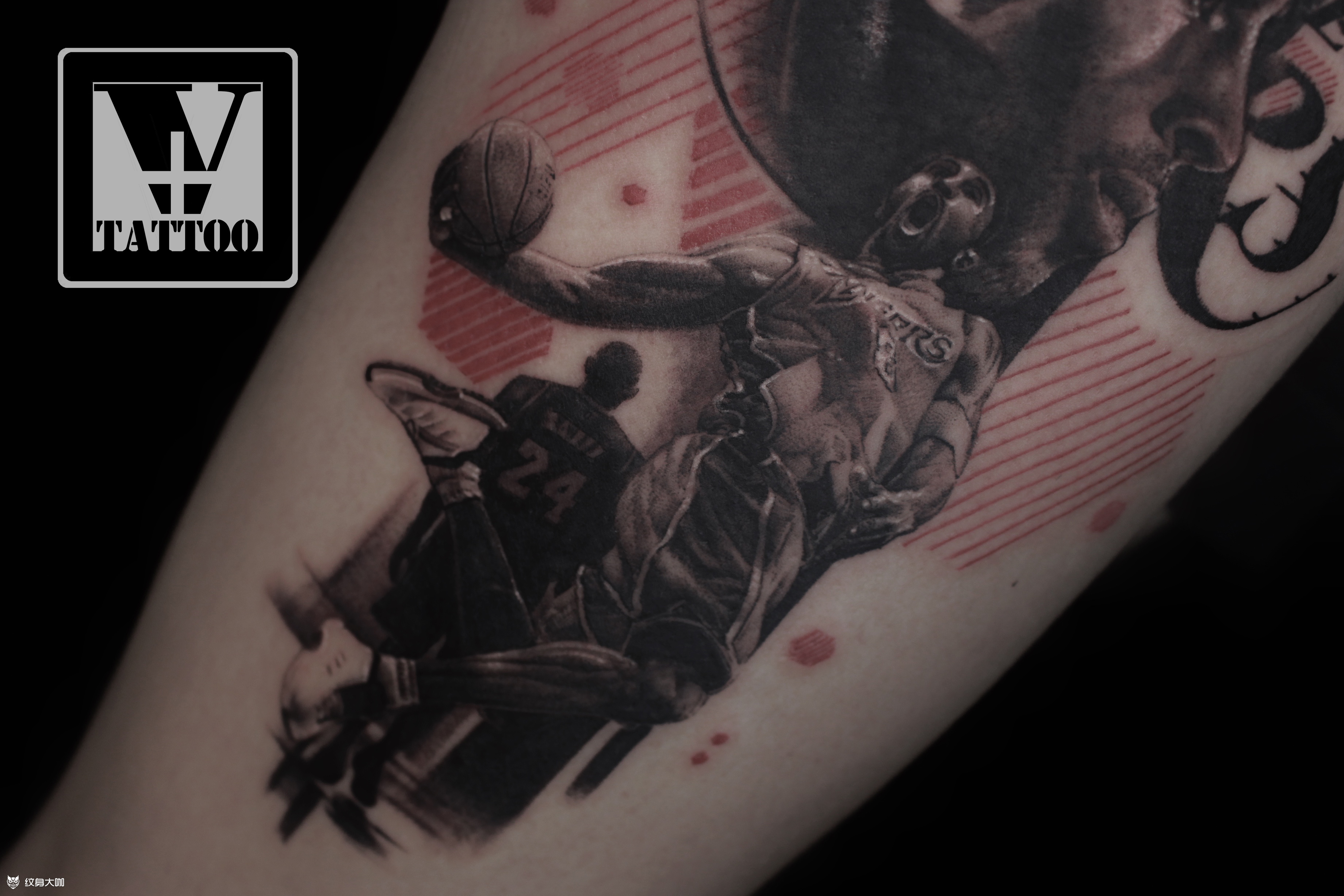 _篮球球星手臂纹身图案大全 - 纹身大咖
