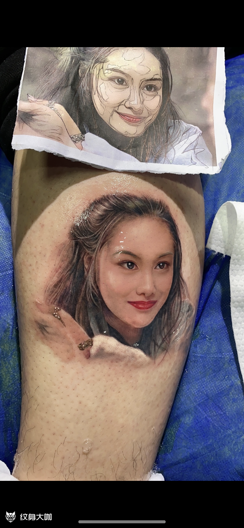朱茵紫霞仙子,很多人随便看到个_纹身吧社区 纹身大咖