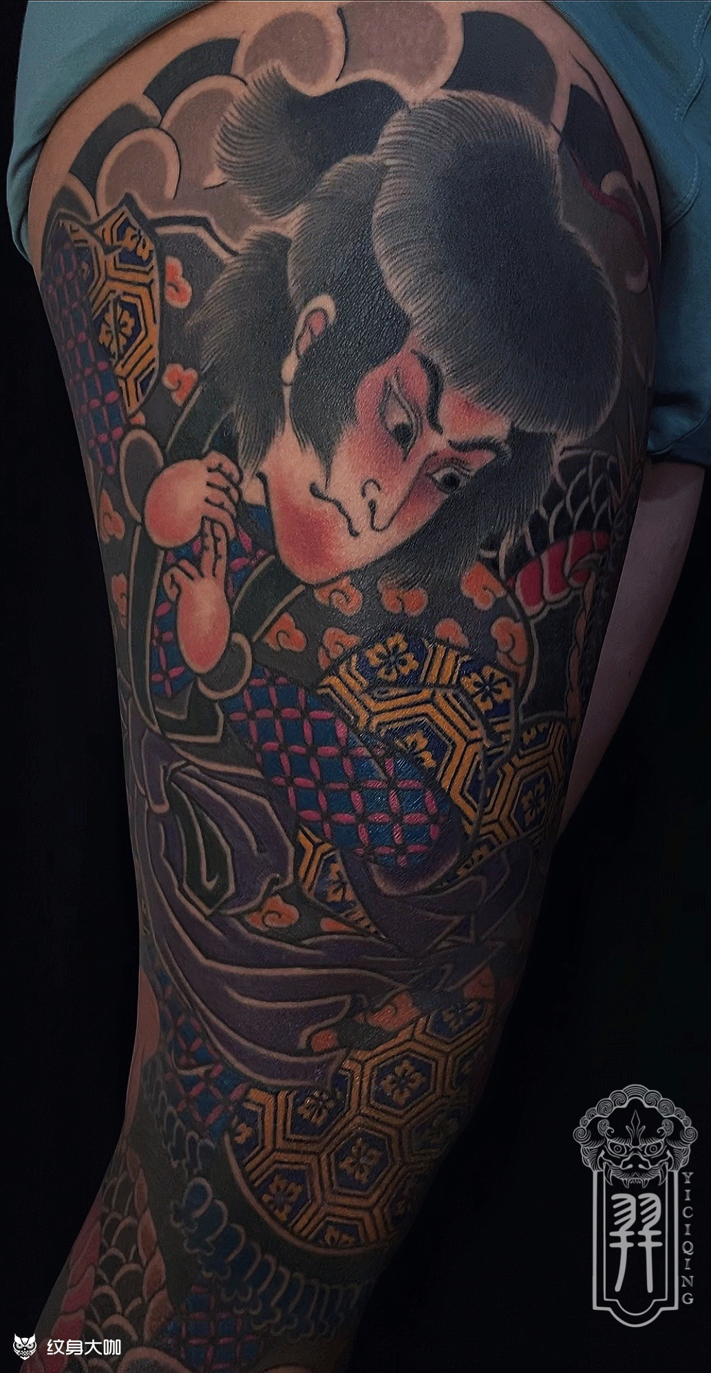 上海由龙纹身整理老传统纹身手稿图案分享_沪上由龙-站酷ZCOOL