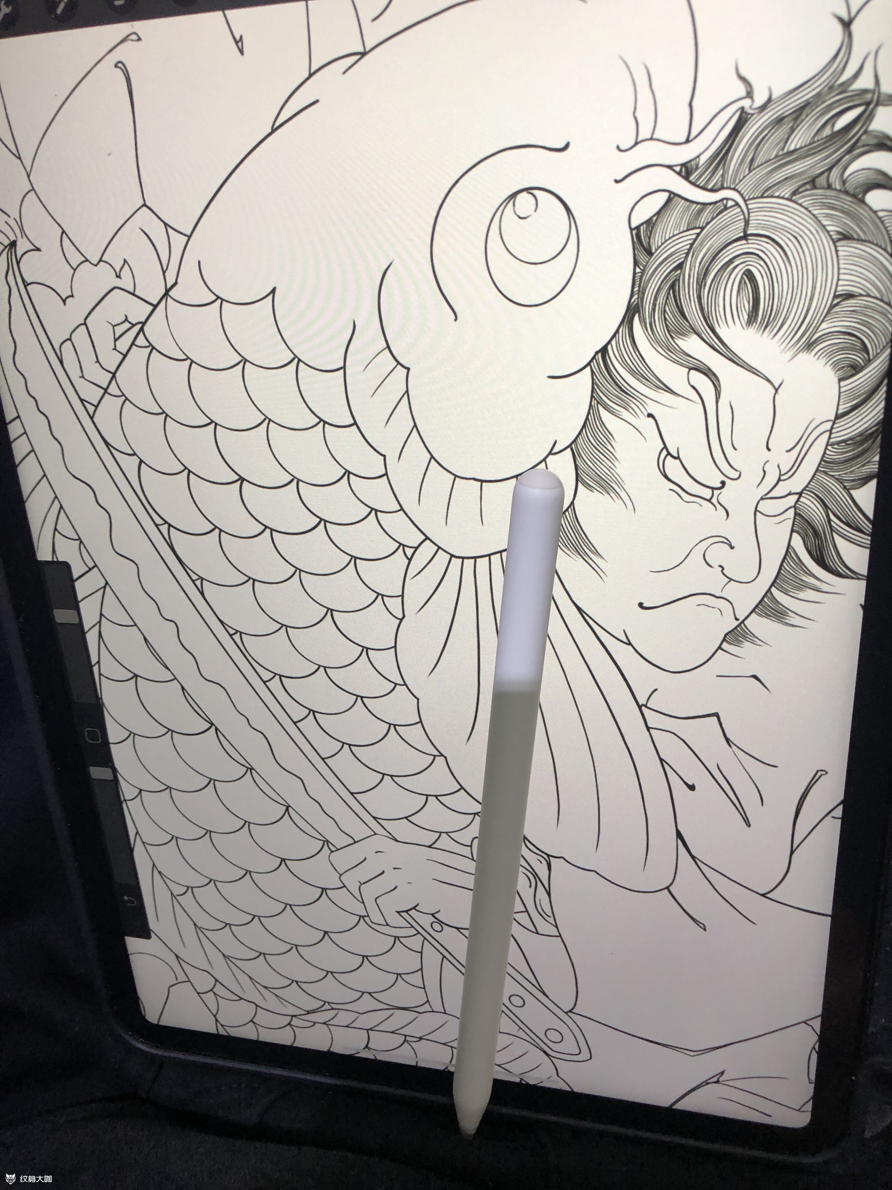 原创鬼若丸治鲤大满背稿