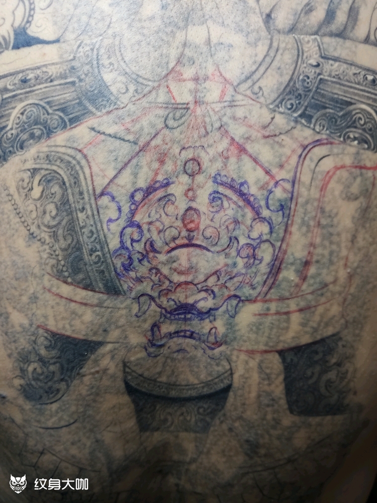 大满背—遮盖进行中!等好久了_纹身吧社区 - 纹身大咖