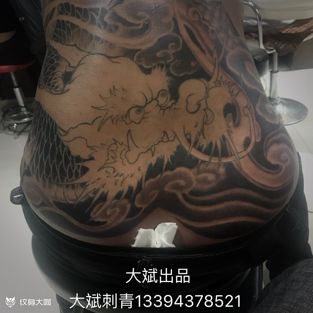 局部_纹身图案手稿图片_大斌文身的纹身作品集