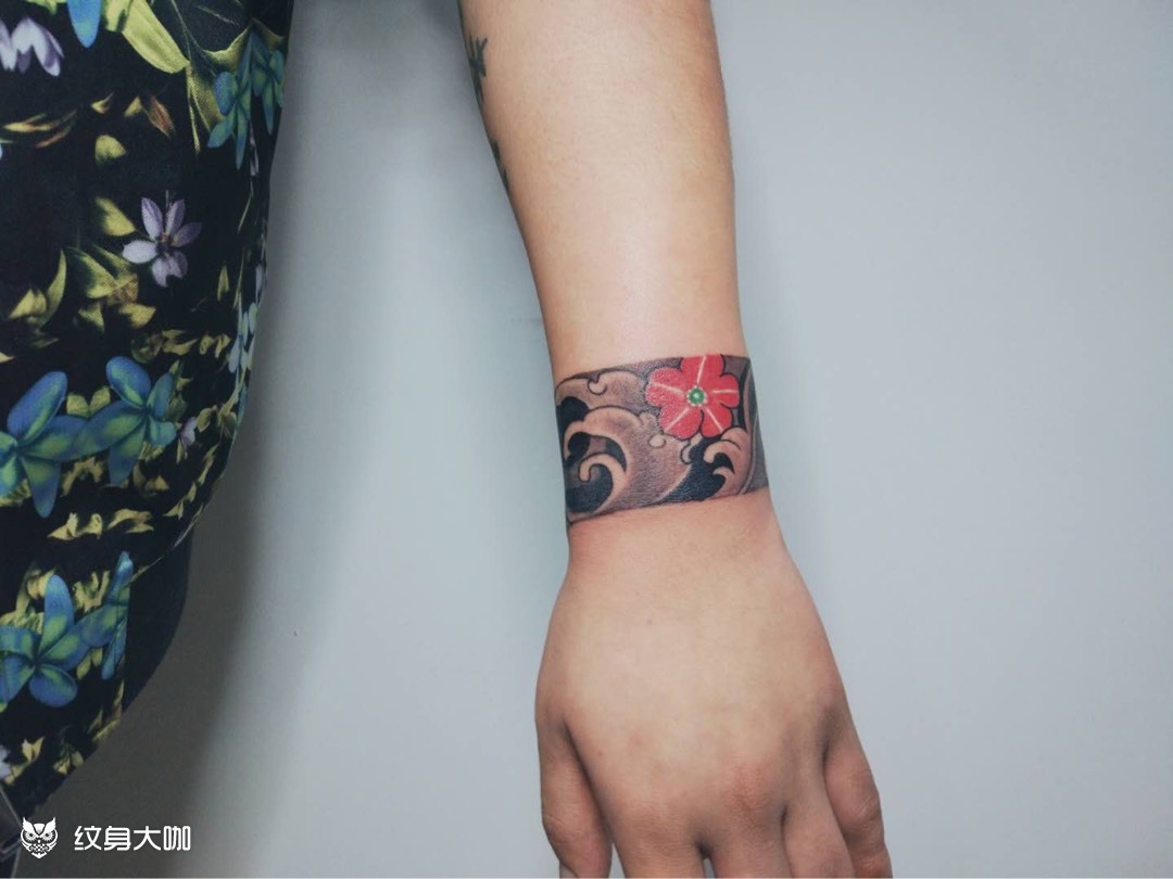 传统手环_纹身图案手稿图片_a k的纹身作品集