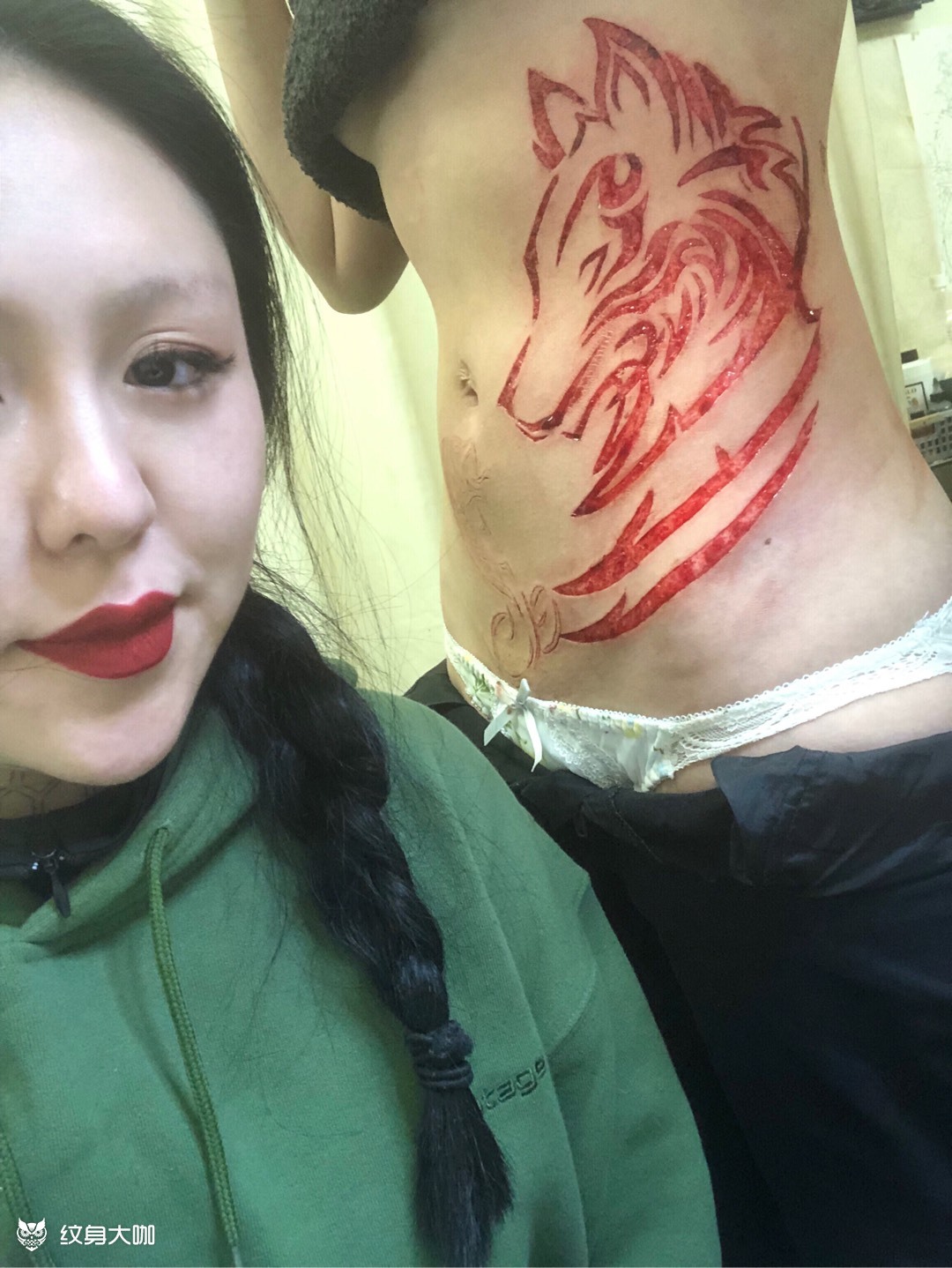 scarification_纹身图案手稿图片_小爱的纹身作品集