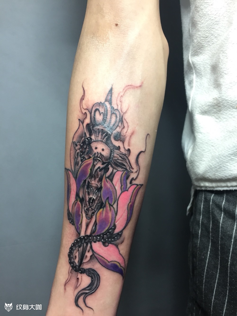 法器_纹身图案手稿图片_武强-道义tattoo的纹身作品集