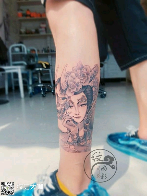 小腿艺伎