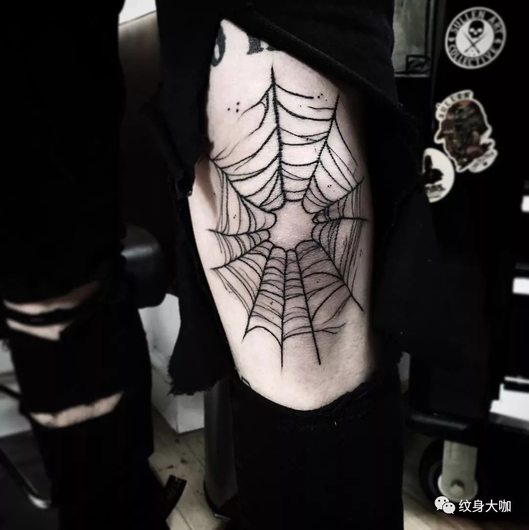纹身手稿素材第522期：蜘蛛_纹身百科 - 纹身大咖