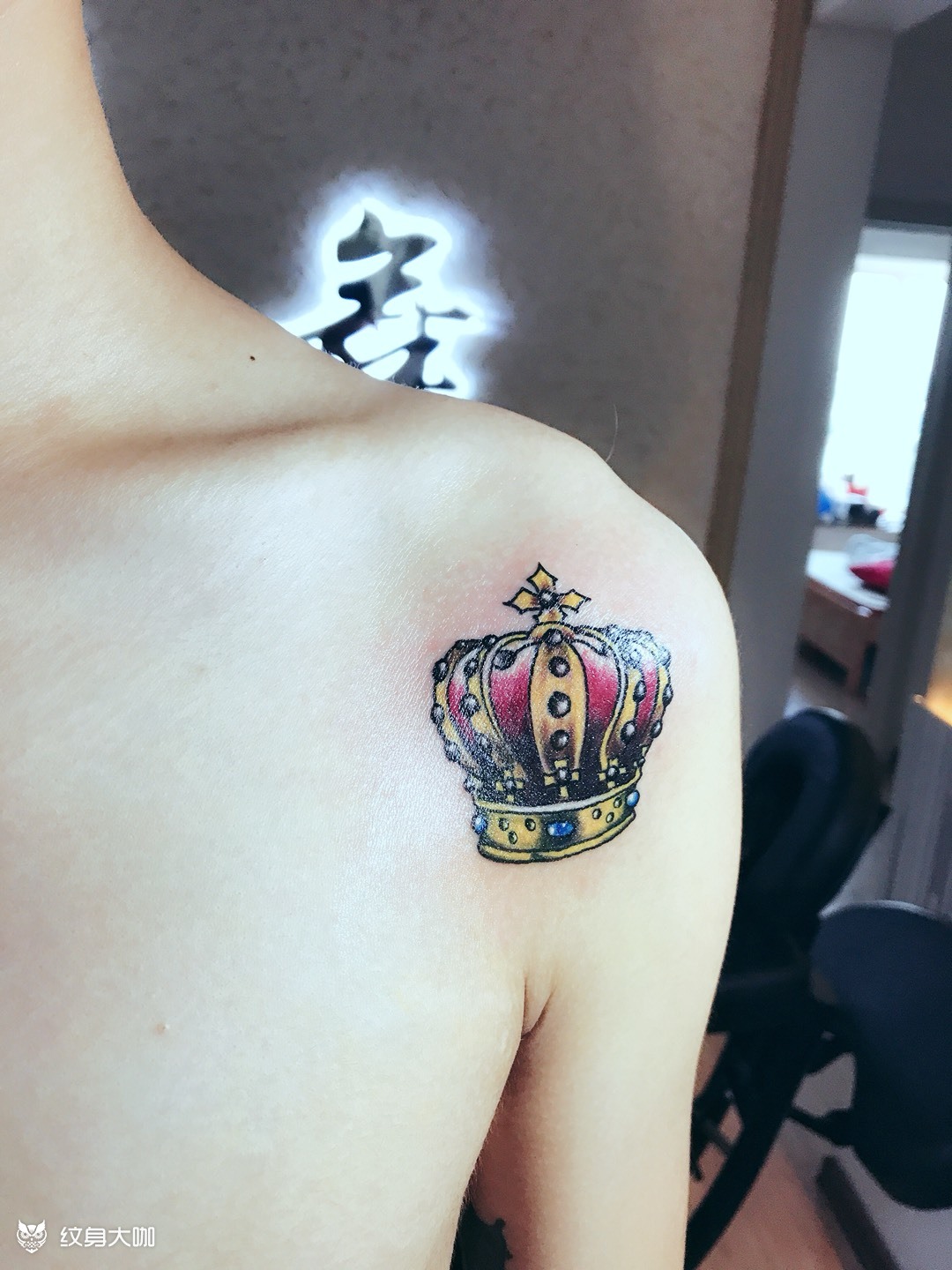 皇冠_纹身图案手稿图片_刘学凯的纹身作品集
