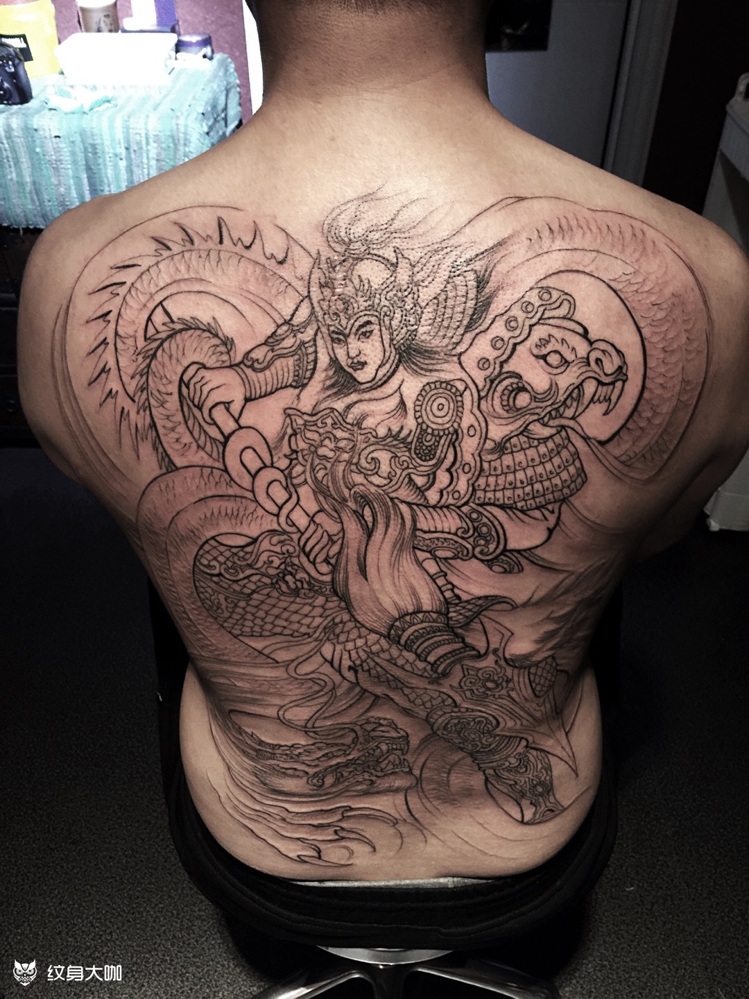 赵子龙纹身_纹身图案手稿图片_同道堂*李振宇的纹身作品集