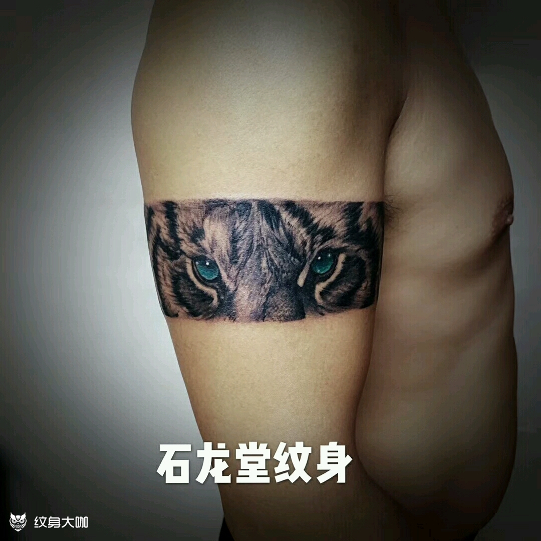 91臂环 _纹身图案手稿图片_石龙的纹身作品集