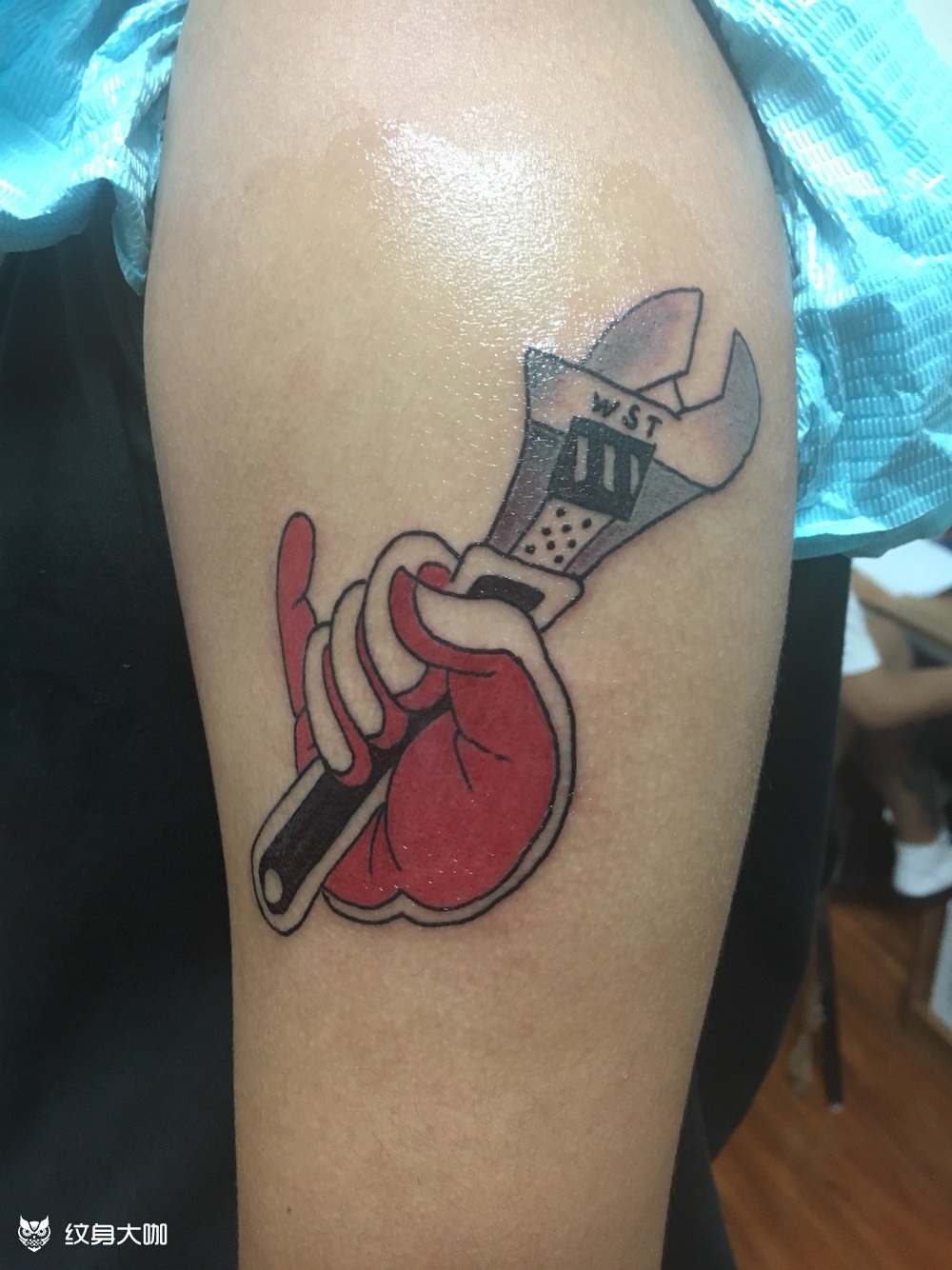 扳手_纹身图案手稿图片_05的纹身作品集