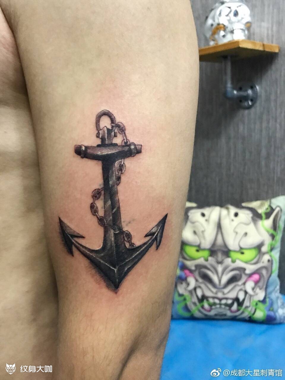 纹身图案手稿图片_纹画人大星的纹身作品集