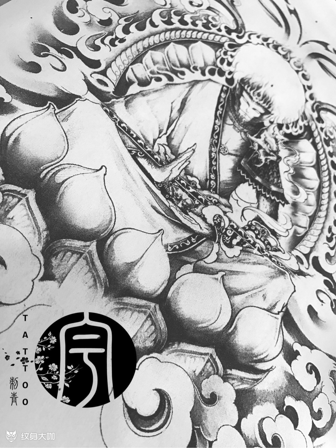 满背斗战胜佛定制原创