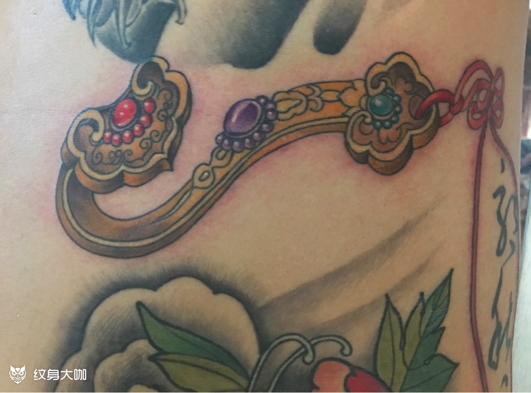 如意_纹身图案手稿图片_suki的纹身作品集