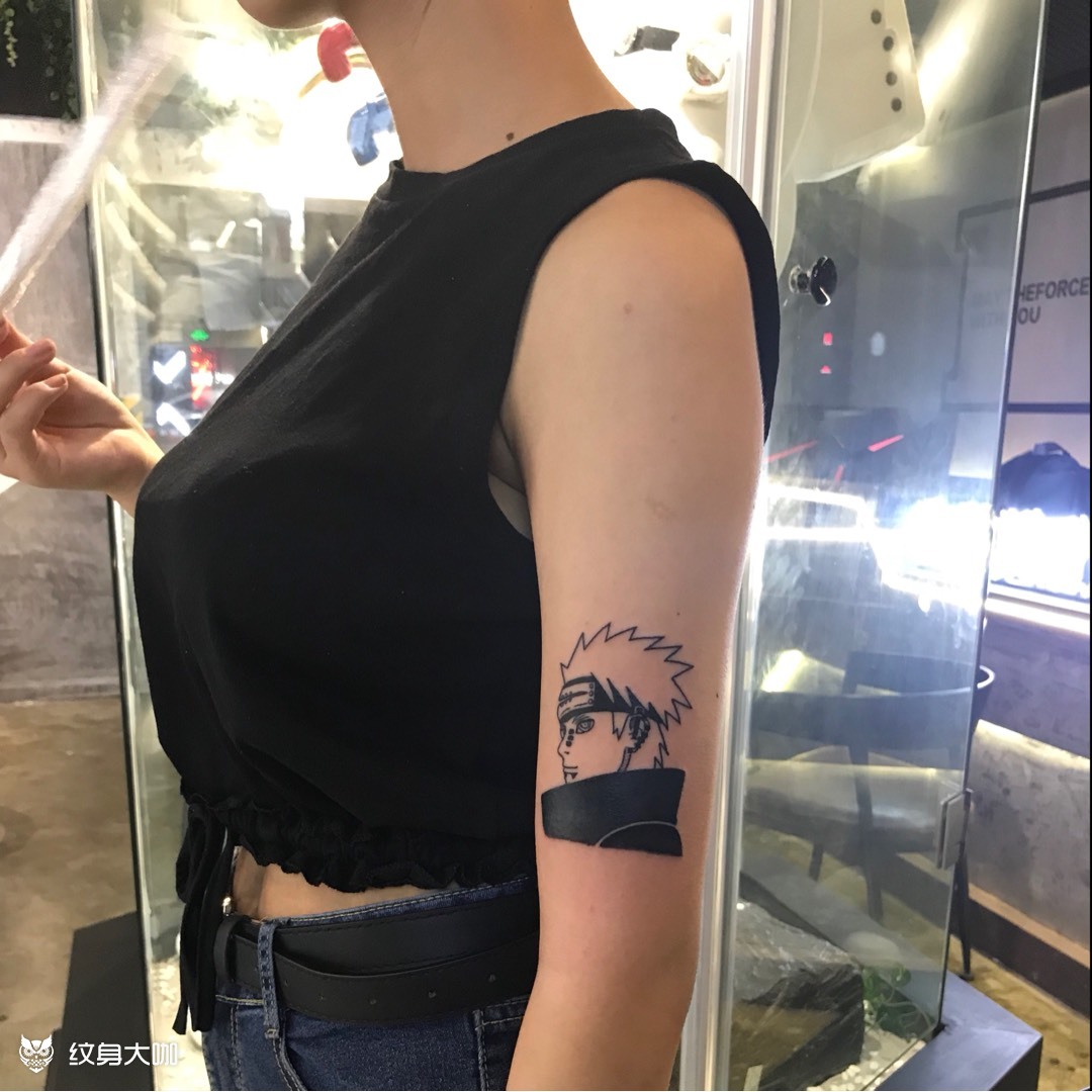 佩恩_纹身图案手稿图片_李咲的纹身作品集