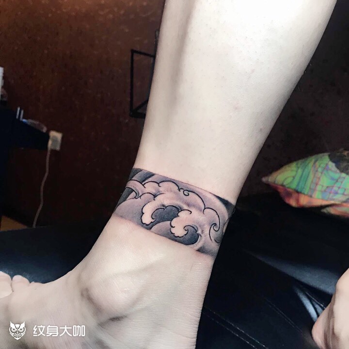 浪花_纹身图案手稿图片_jacky的纹身作品集