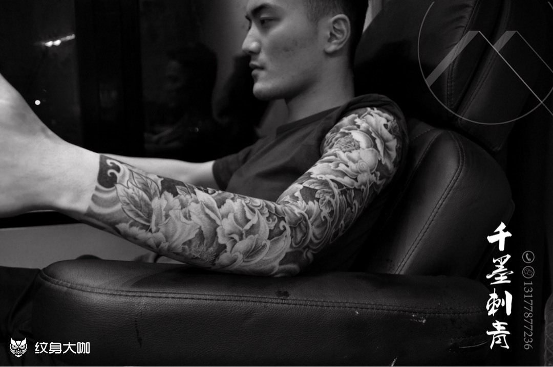 正宗花臂_纹身图案手稿图片_邓胜的纹身作品集