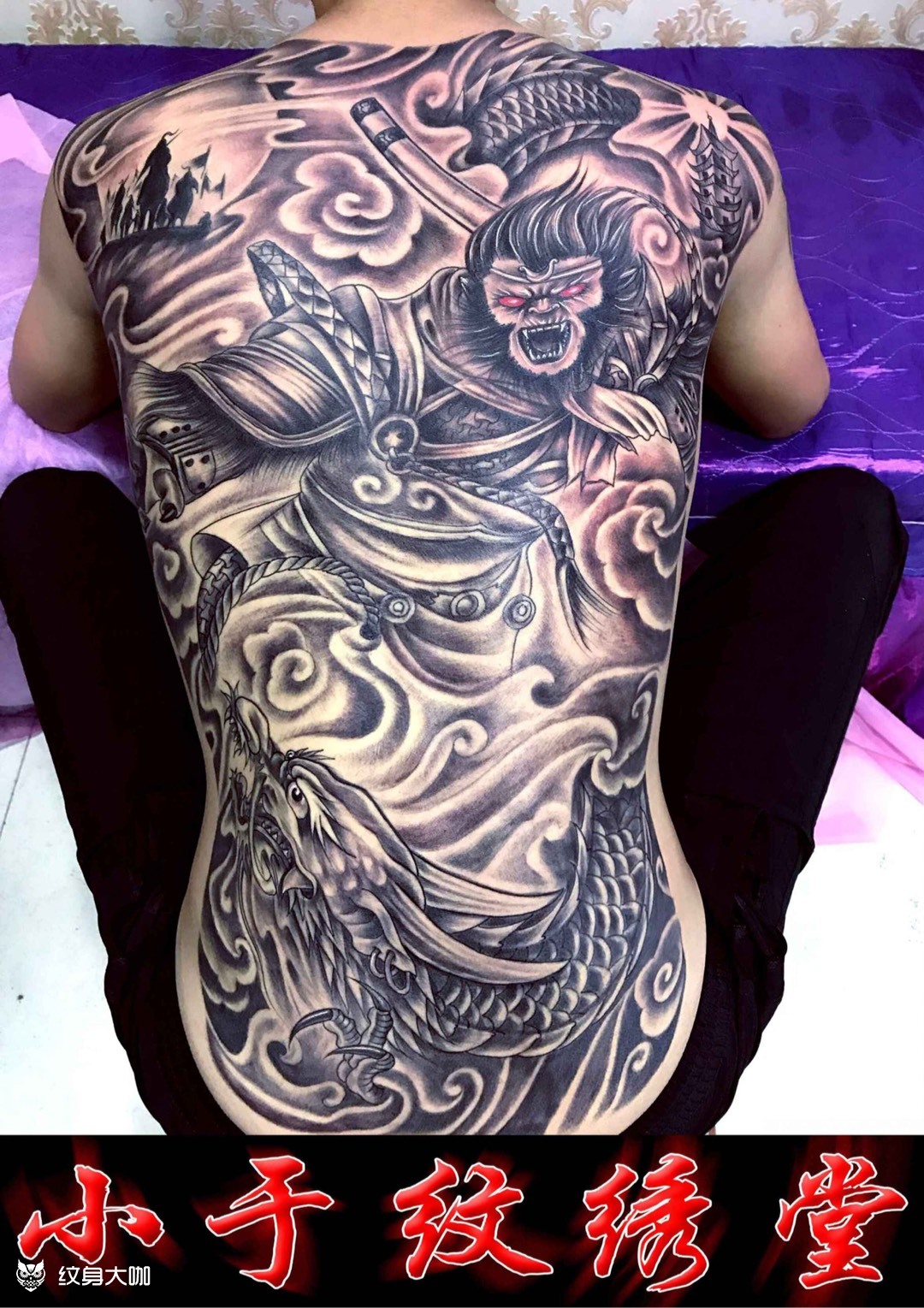 斗战胜佛_纹身图案手稿图片_于红战的纹身作品集