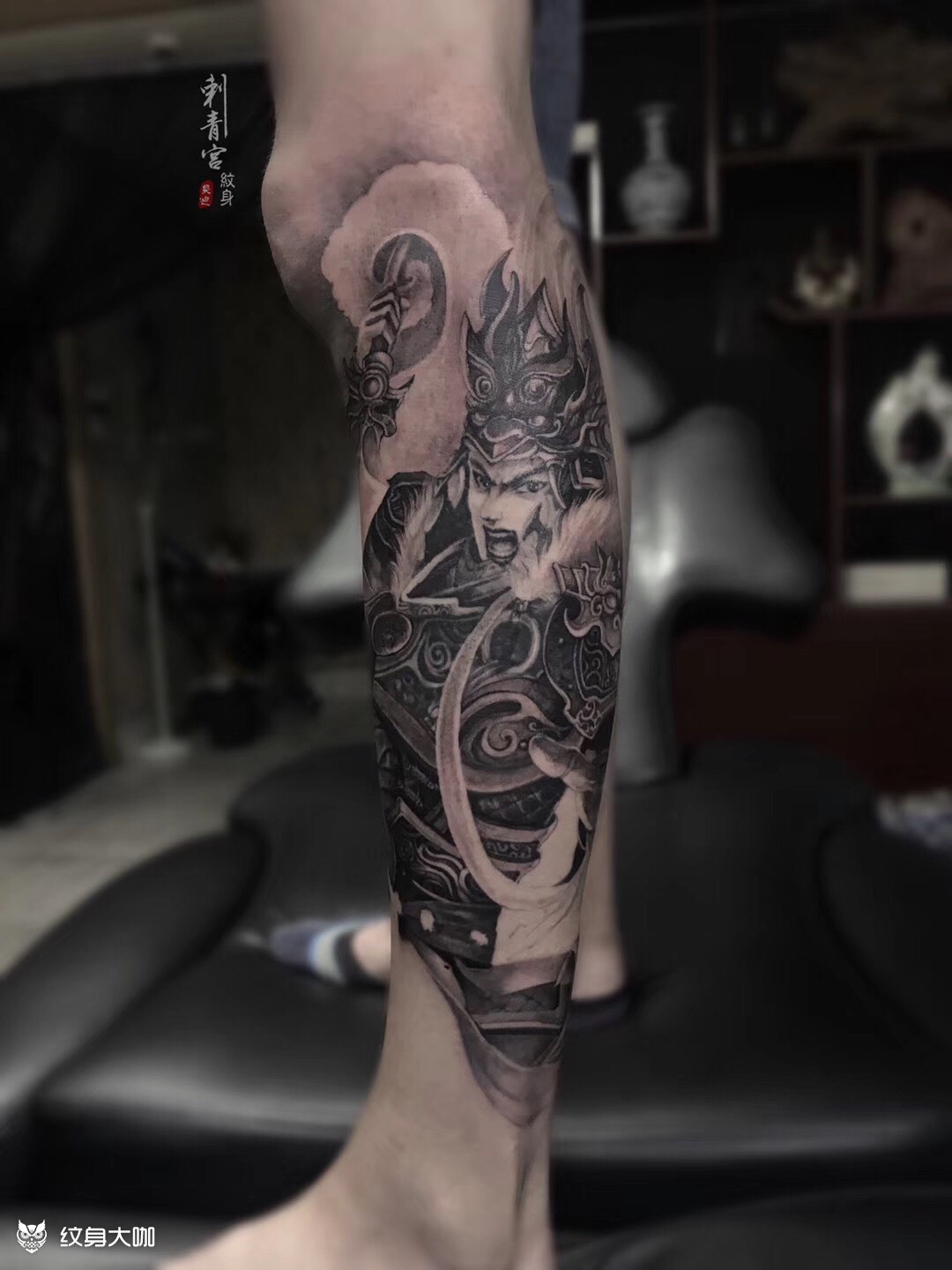 马超_纹身图案手稿图片_吴迪的纹身作品集