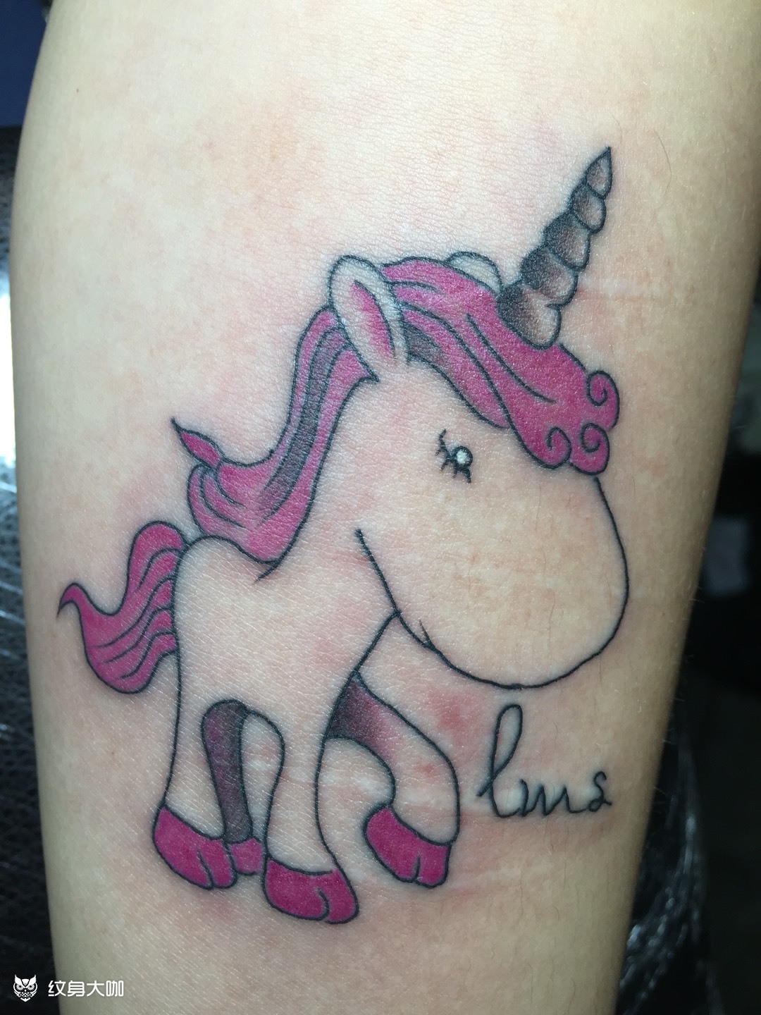 天马_纹身图案手稿图片_阿祖的纹身作品集