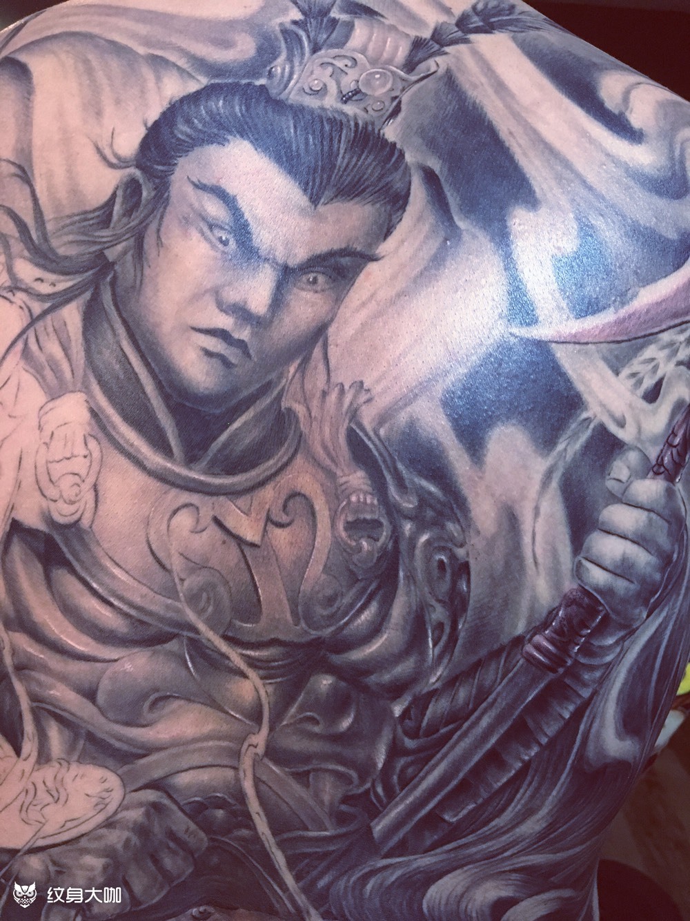 纹身图案手稿图片_王义真的纹身作品集