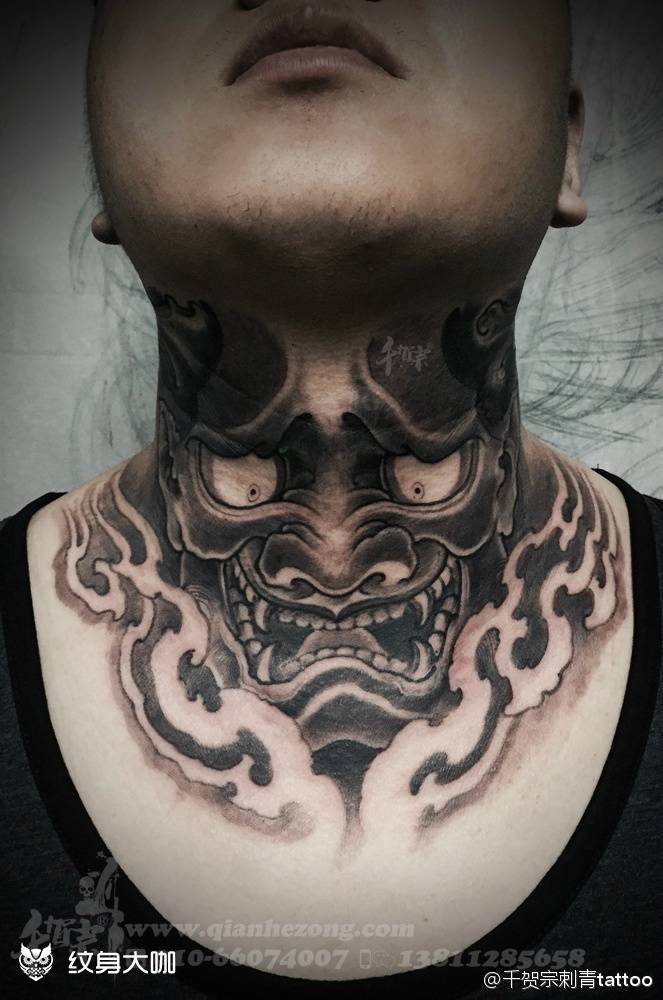 般若_纹身图案手稿图片_千贺宗任亮的纹身作品集