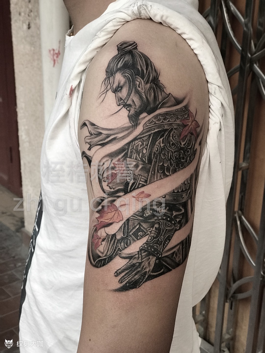 马谡_纹身图案手稿图片_郑文彬的纹身作品集