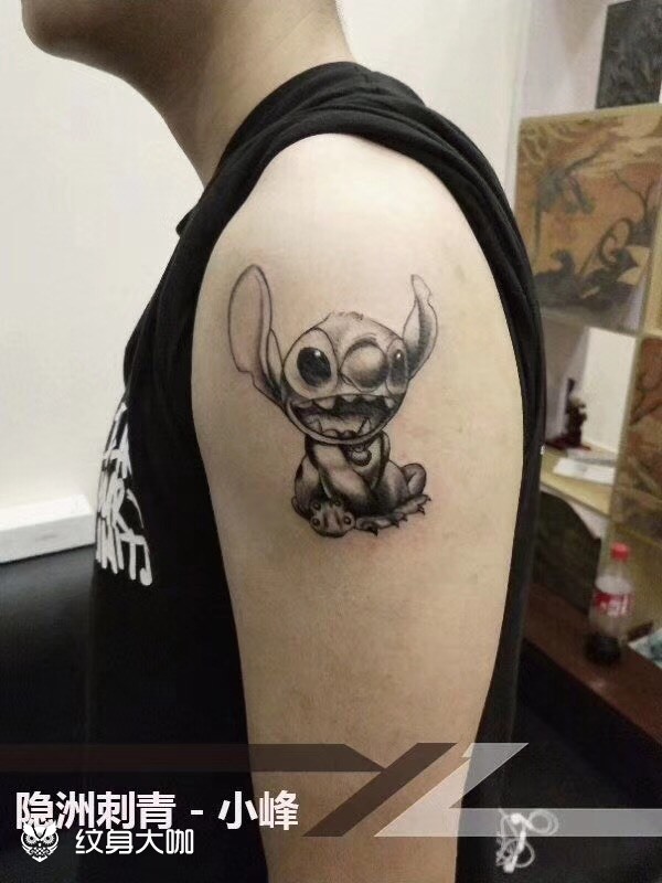 史努比_纹身图案手稿图片_f的纹身作品集