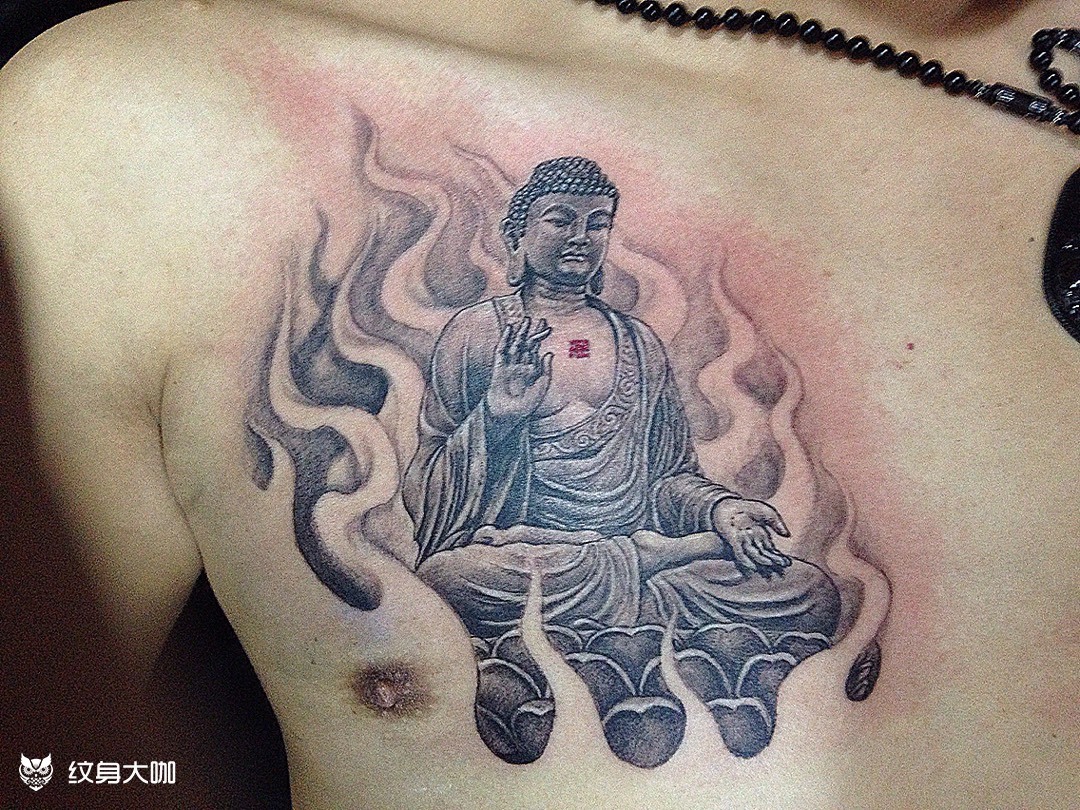 佛祖纹身图案图片