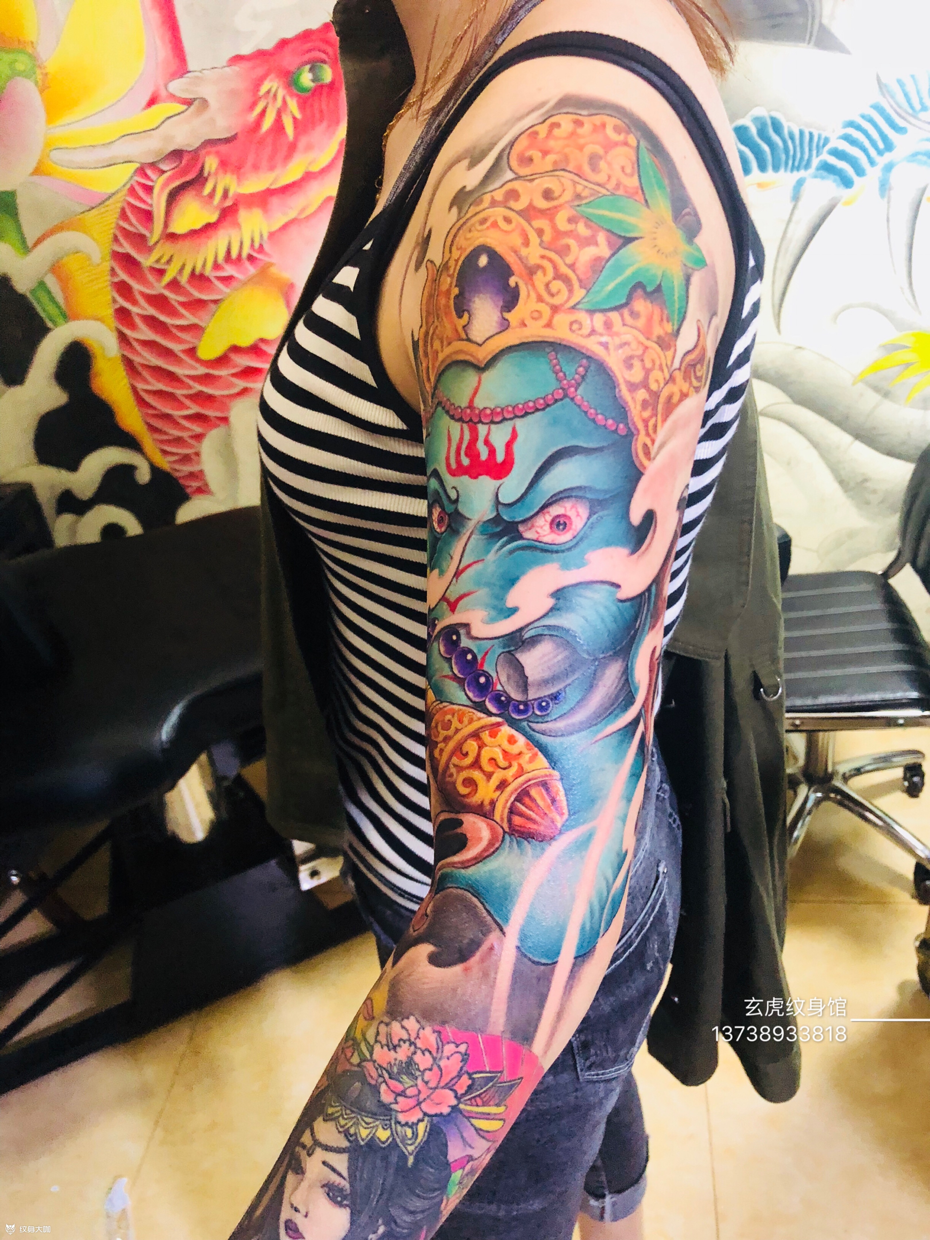 象神_纹身图案手稿图片_苏江海的纹身作品集