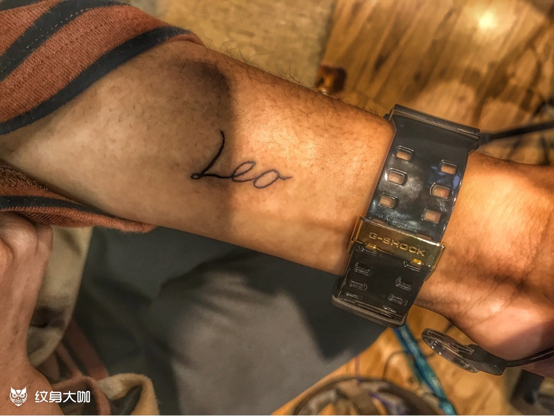leo_纹身图案手稿图片_方琳的纹身作品集