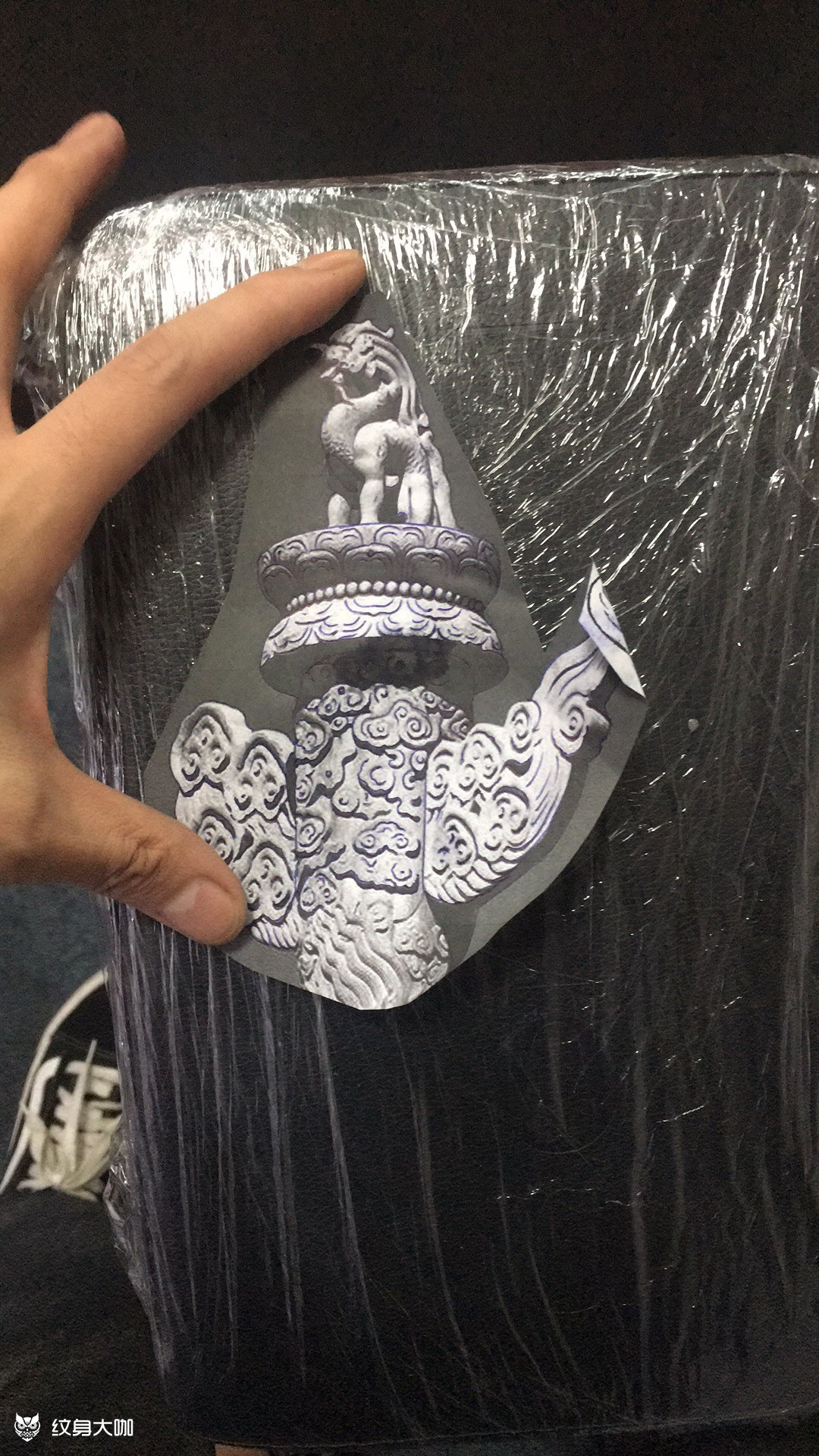 写实华表_纹身图案手稿图片_王鲁善的纹身作品集