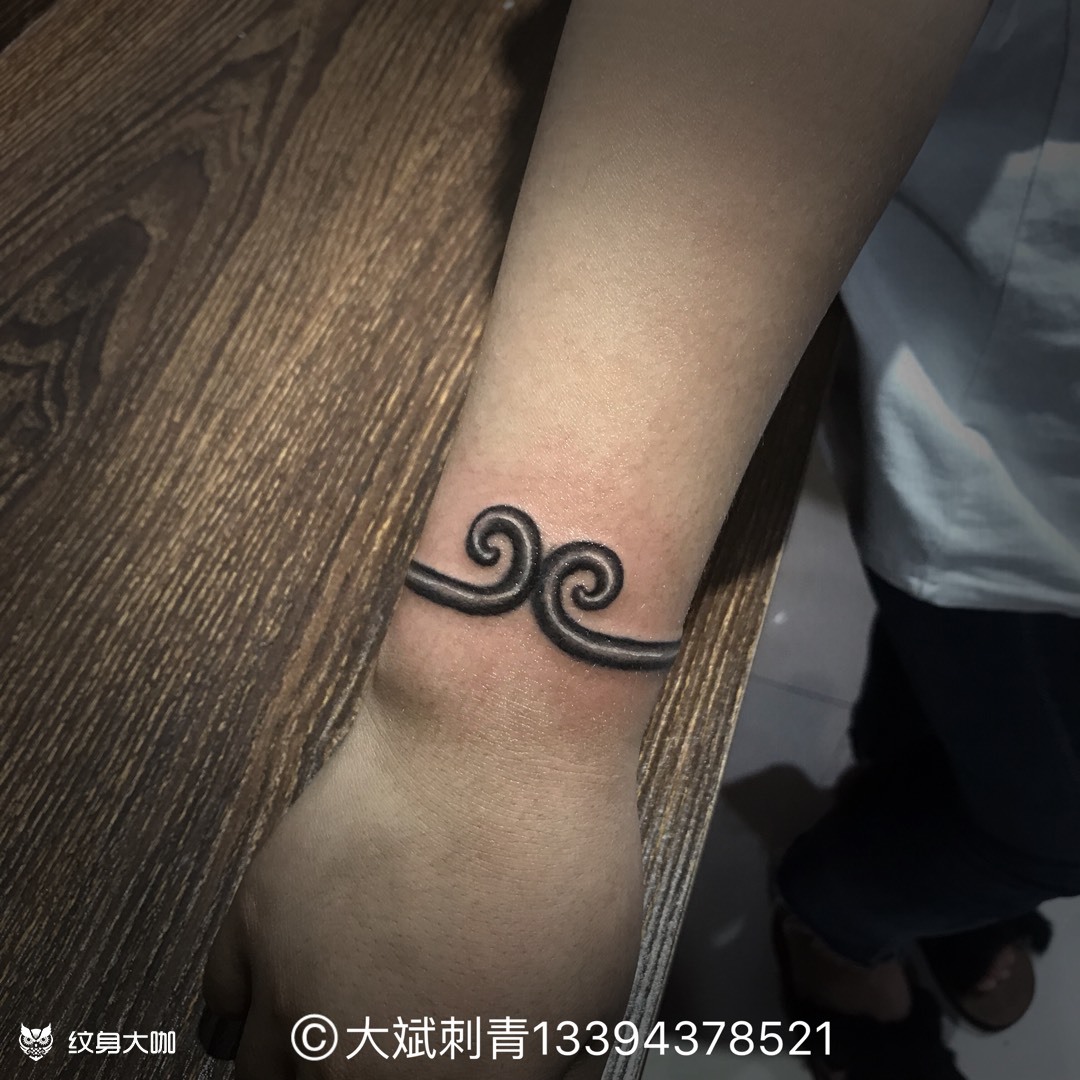 紧箍咒_纹身图案手稿图片_大斌文身的纹身作品集