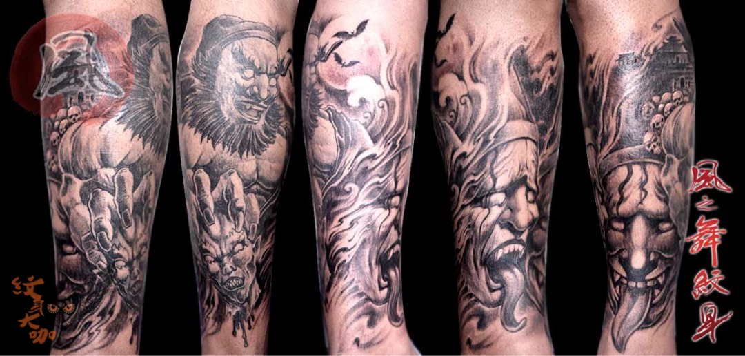 包小腿钟馗配黑白无常