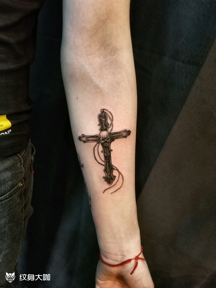 十字架改图纹身图案图片