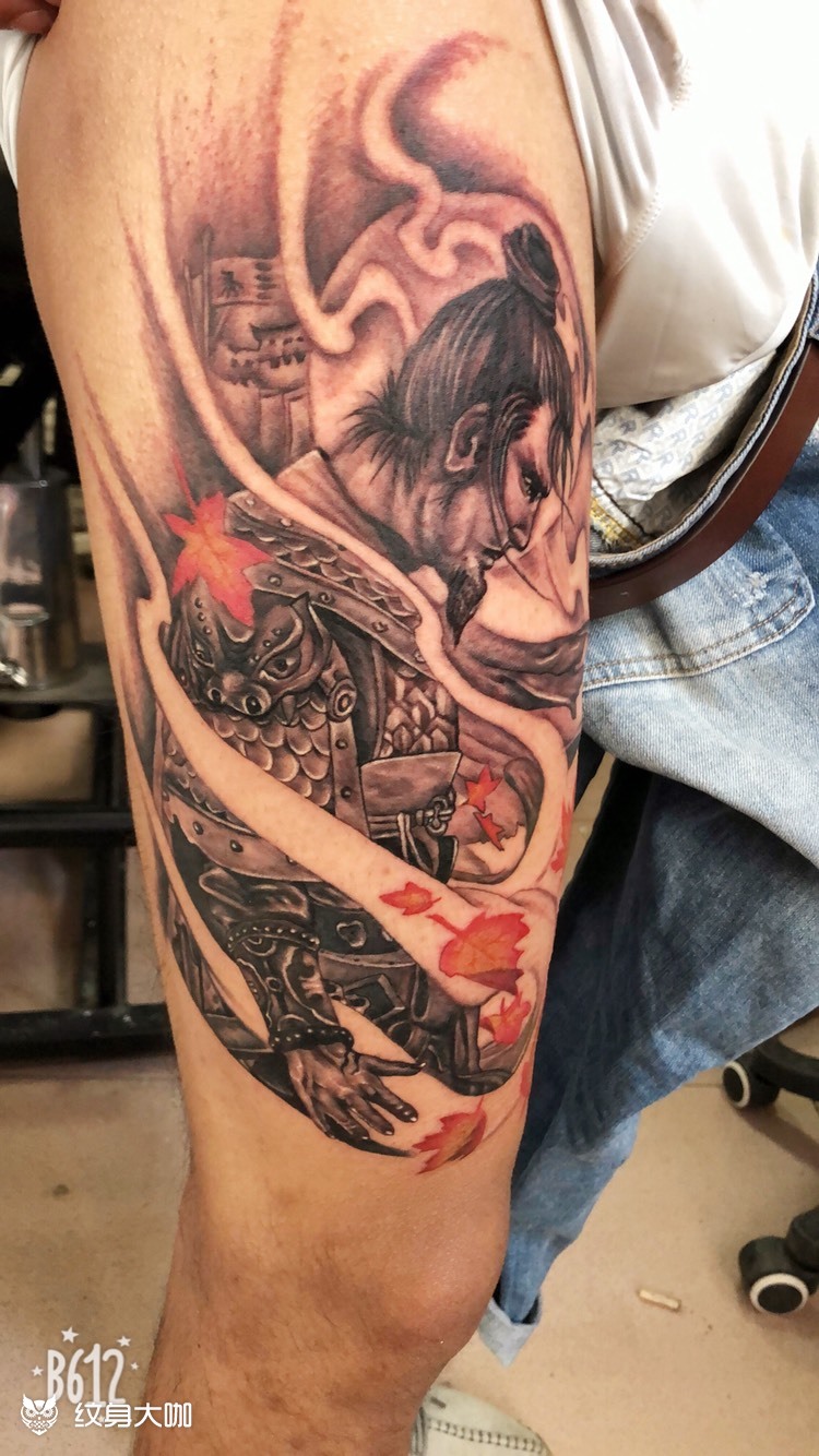 马谡_纹身图案手稿图片_兰金的纹身作品集