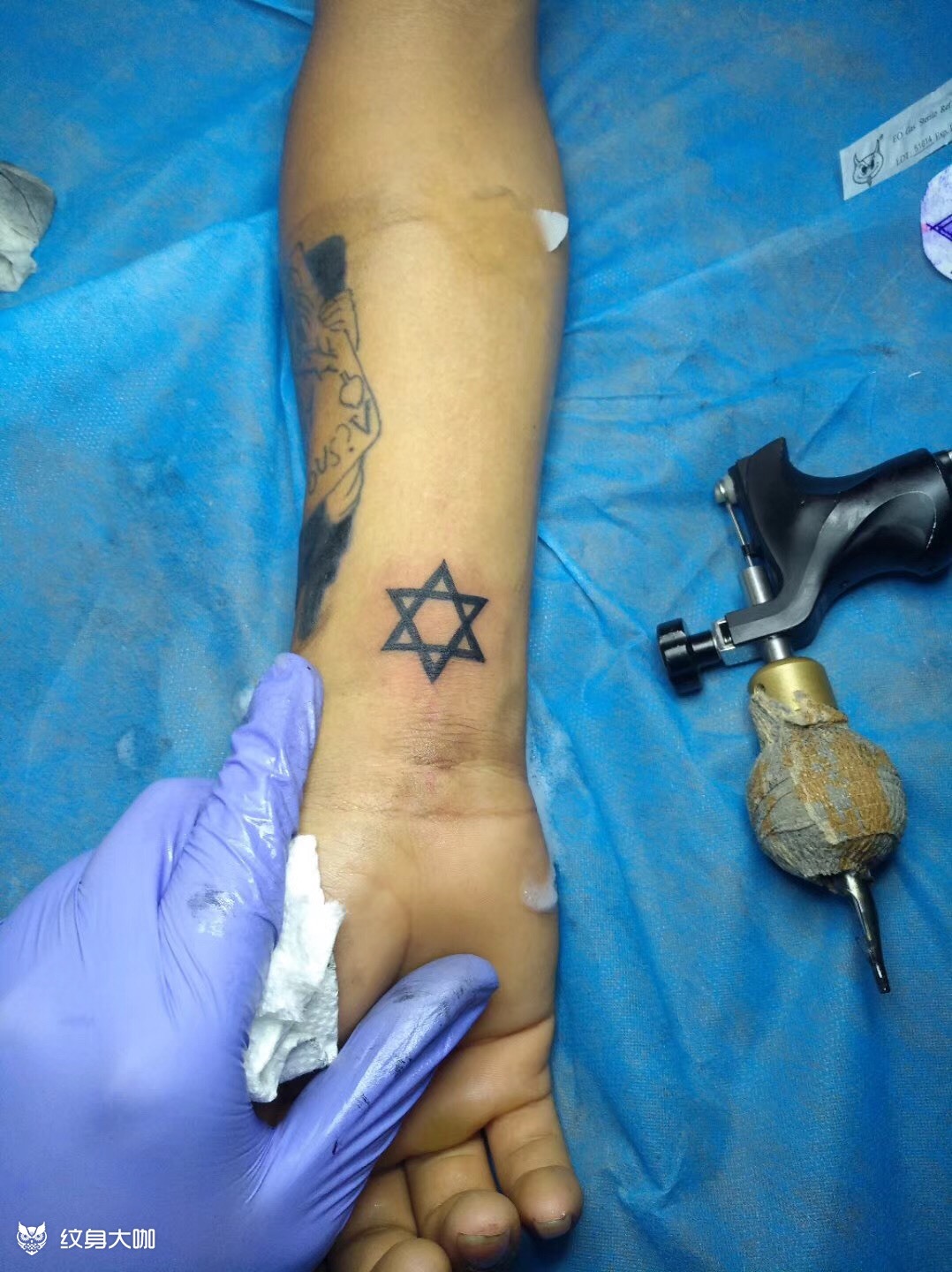 所罗门哒封印_纹身图案手稿图片_阚浩铭的纹身作品集