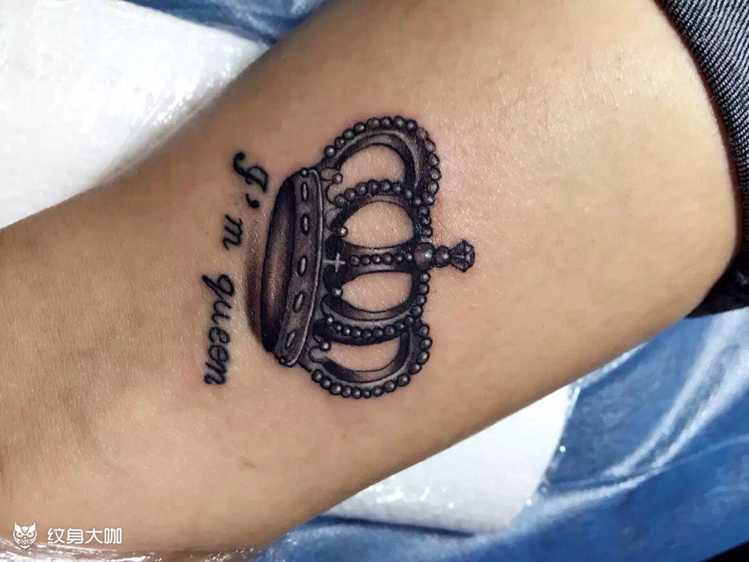 小皇冠_纹身图案手稿图片_熊杰的纹身作品集