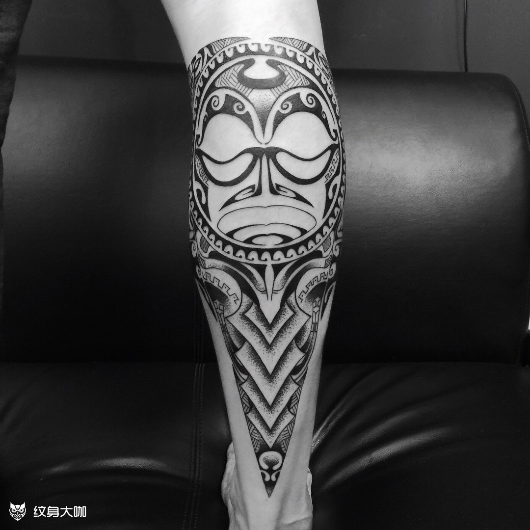 玛雅图腾_纹身图案手稿图片_nathan的纹身作品集
