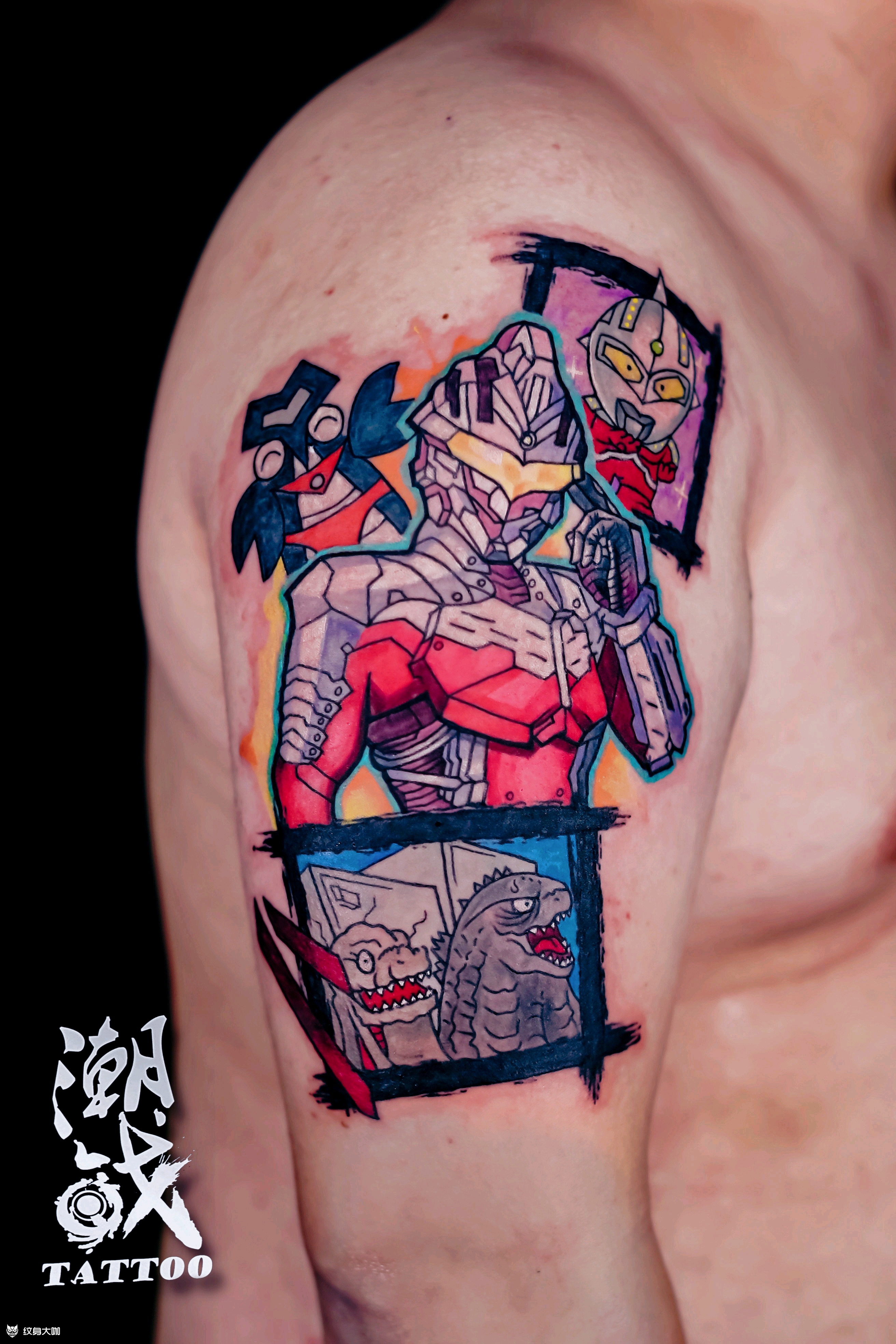 奥特曼变身器已经进入刷卡变身时_纹身吧社区 - 纹身大咖