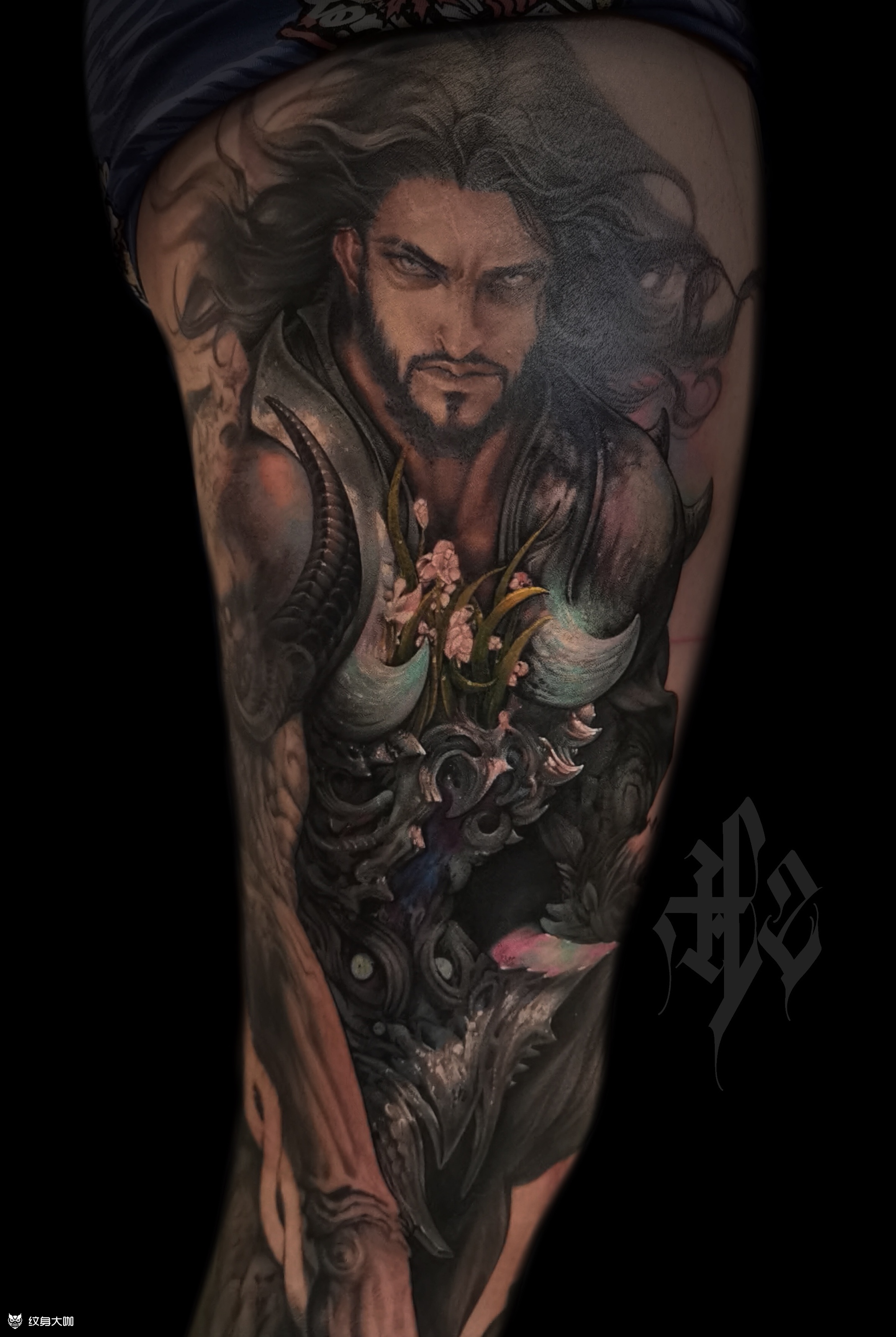 哈迪斯_纹身图案手稿图片_sheng的纹身作品集