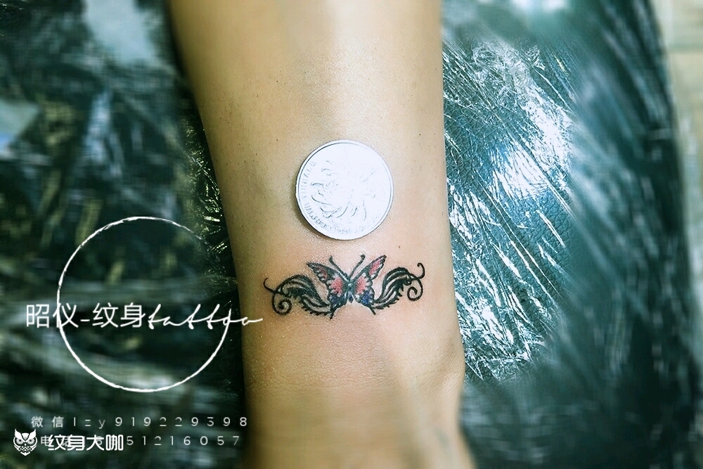 遮盖烟疤_纹身图案手稿图片_李昭仪的纹身作品集