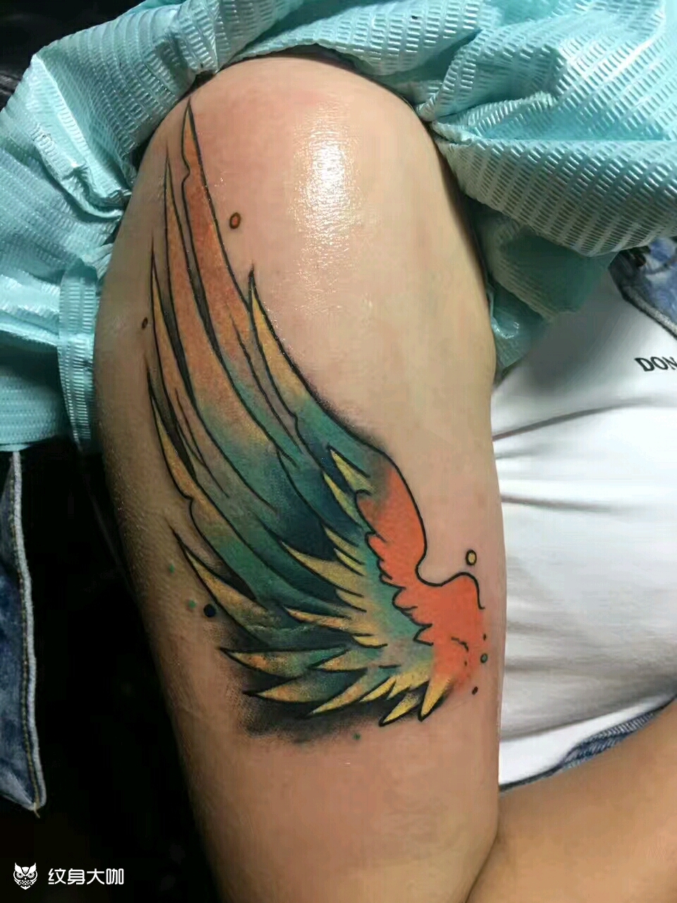 大臂遮盖_纹身图案手稿图片_木易足各的纹身作品集