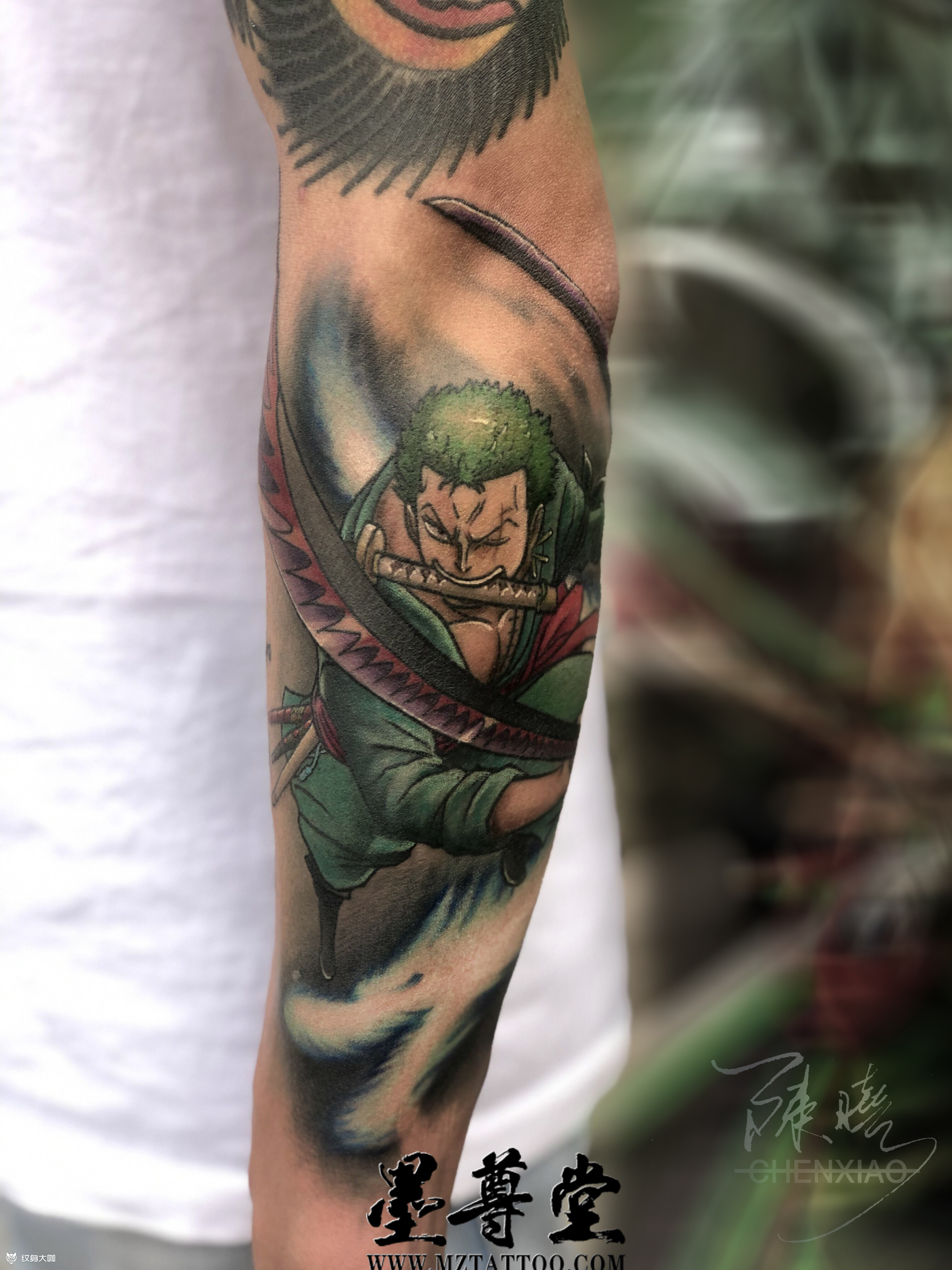 罗罗诺索隆部分已恢复 由于承_纹身吧社区 - 纹身大咖