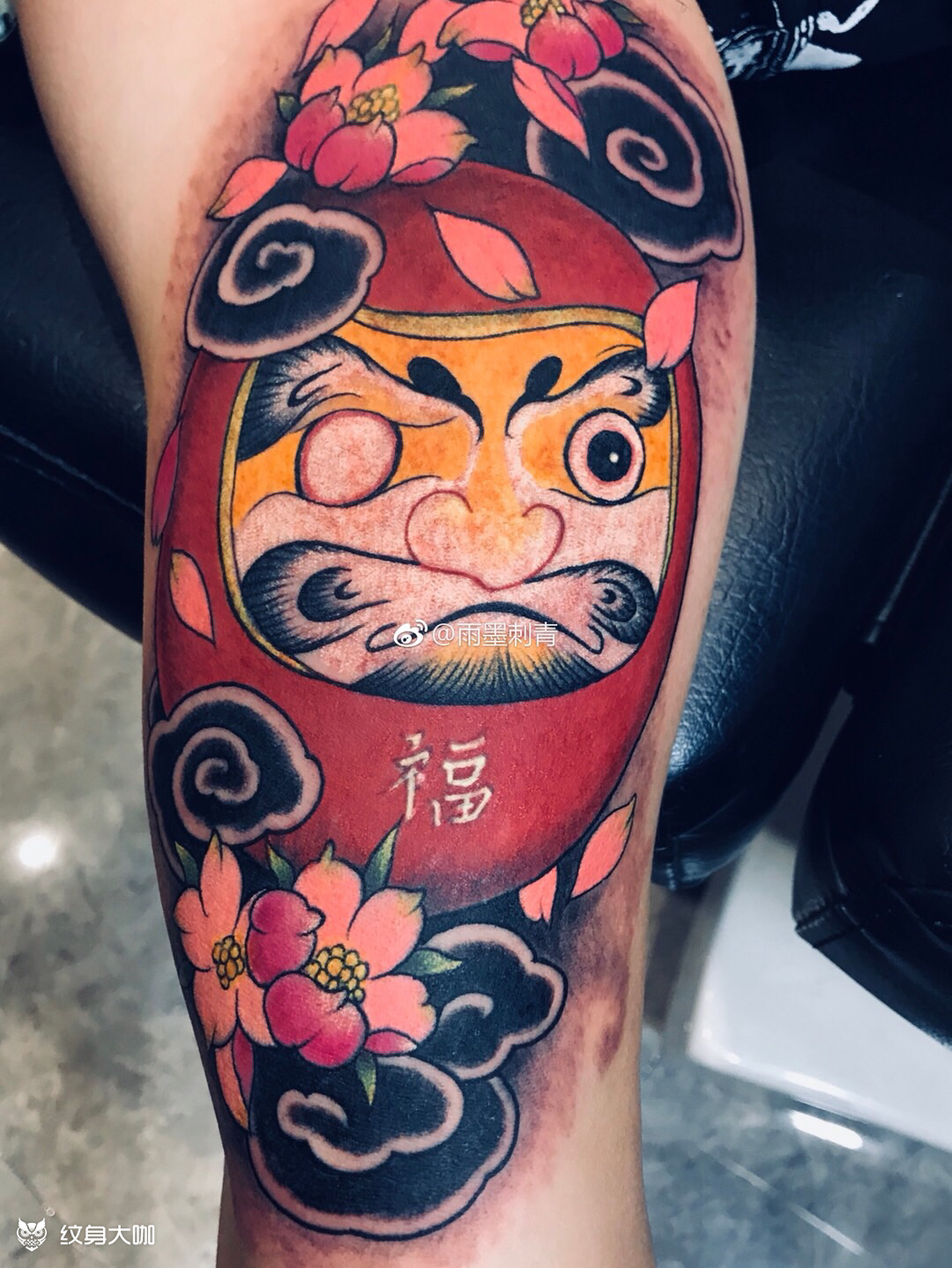 福蛋_纹身图案手稿图片_张振超的纹身作品集