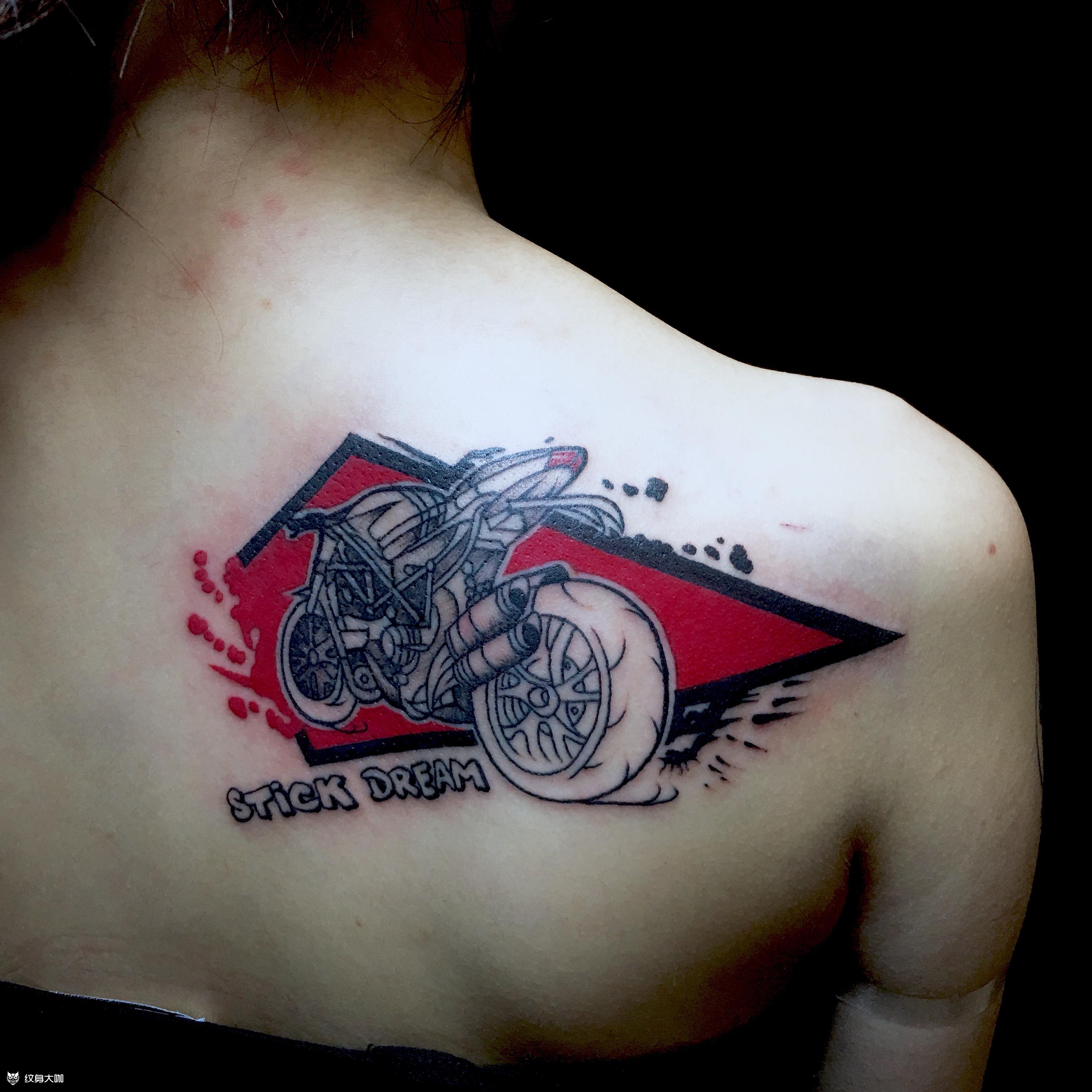 想_纹身图案手稿图片_陈纯杰的纹身作品集